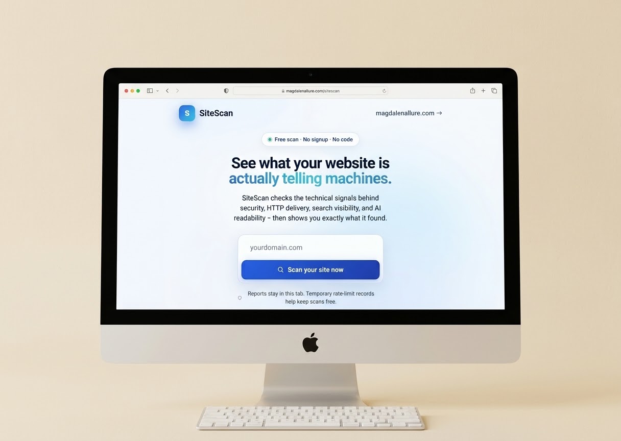 SiteScan website health scanner